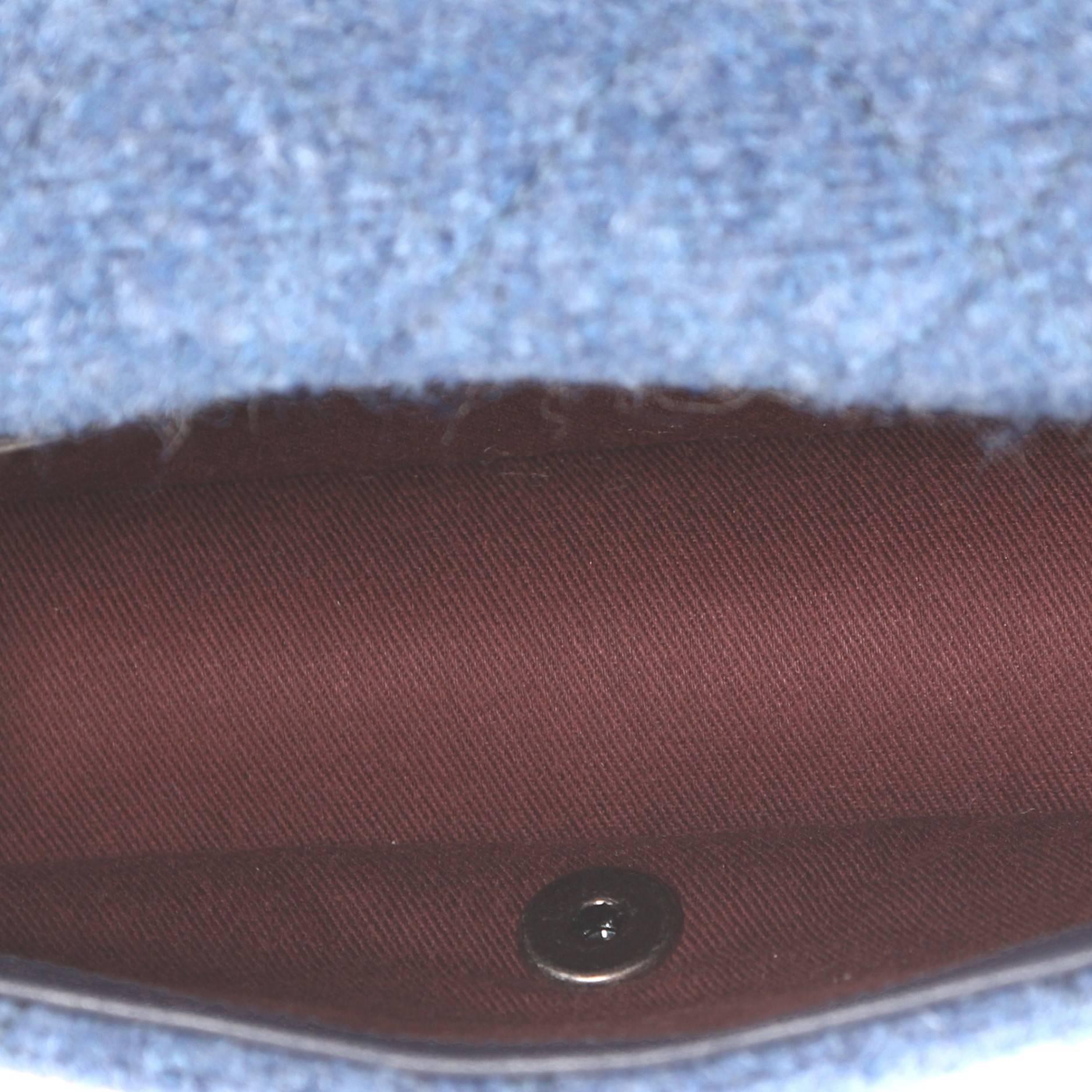 Chanel Paris-Salzburg Flap Bag Quilted Wool Mini  1