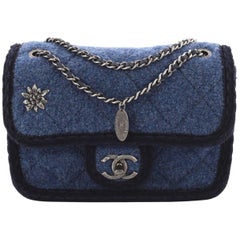 Chanel Paris-Salzburg Flap Bag Quilted Wool Mini