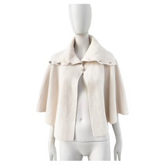 Chanel Paris / Salzburg Gripoix Buttons Cape 40 FR