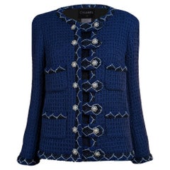 CHANEL Paris / SALZBURG Imperial Huntress Iconic Tweed Jacket 34 FR