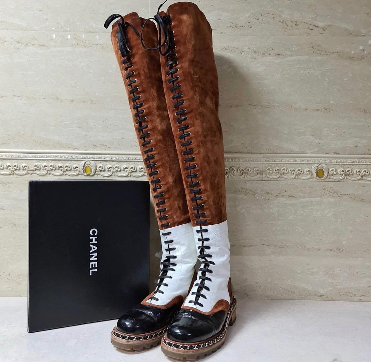 chanel no 9 boots