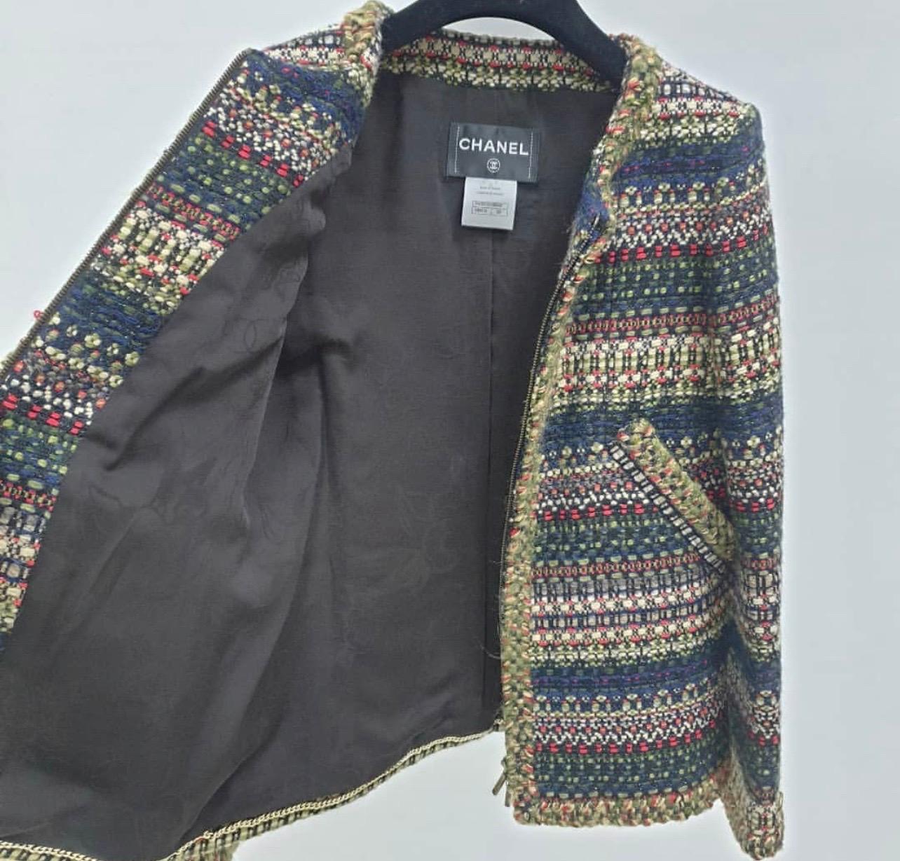 Chanel Paris-Salzburg Tweed Jacket In Excellent Condition In Krakow, PL