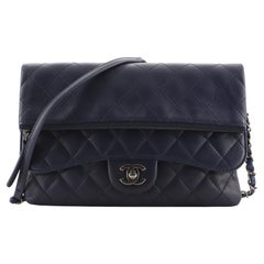 Chanel  Paris-Salzburg Zip Multi-Flap Bag Quilted Lambskin Medium