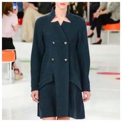 Chanel Paris Seoul Black Tweed Coat