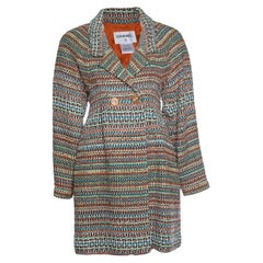 Chanel, Paris Seoul double breasted tweed coat