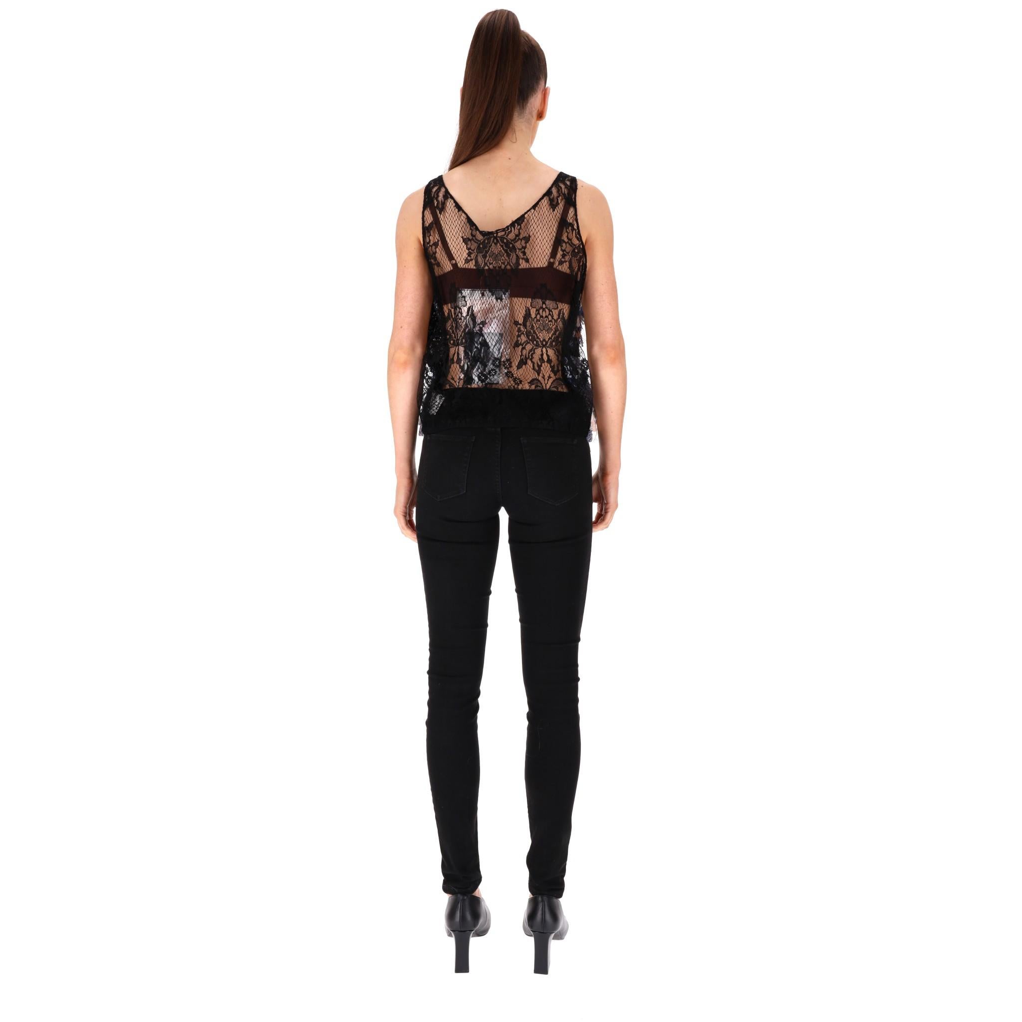 Chanel Paris Seoul Lace Top In New Condition For Sale In London, GB