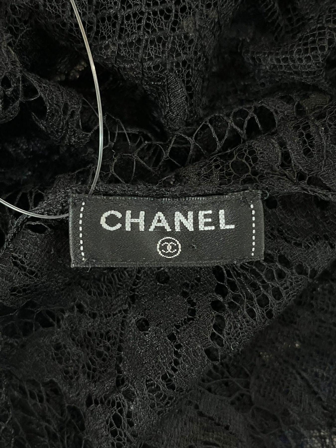 Chanel Paris - Haut en dentelle de Séoul Excellent état - En vente à London, GB