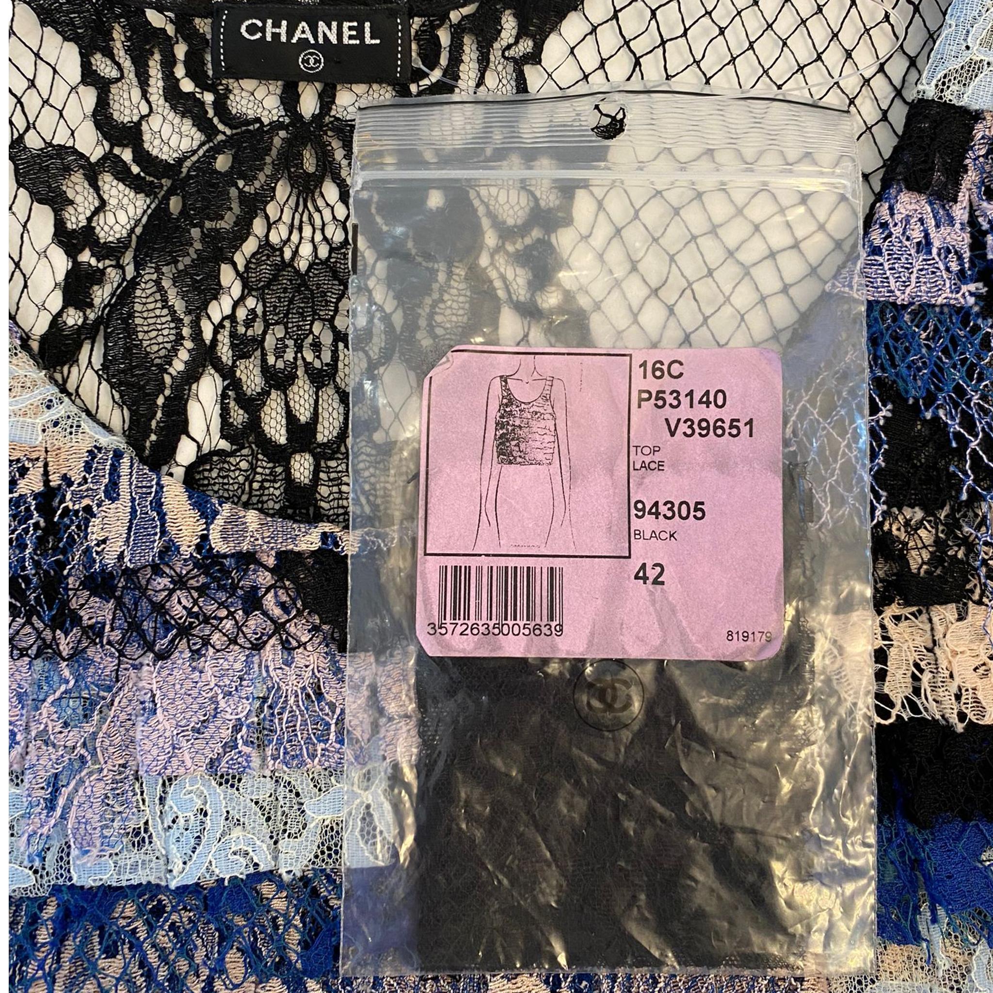 Chanel Paris Seoul Lace Top For Sale 2