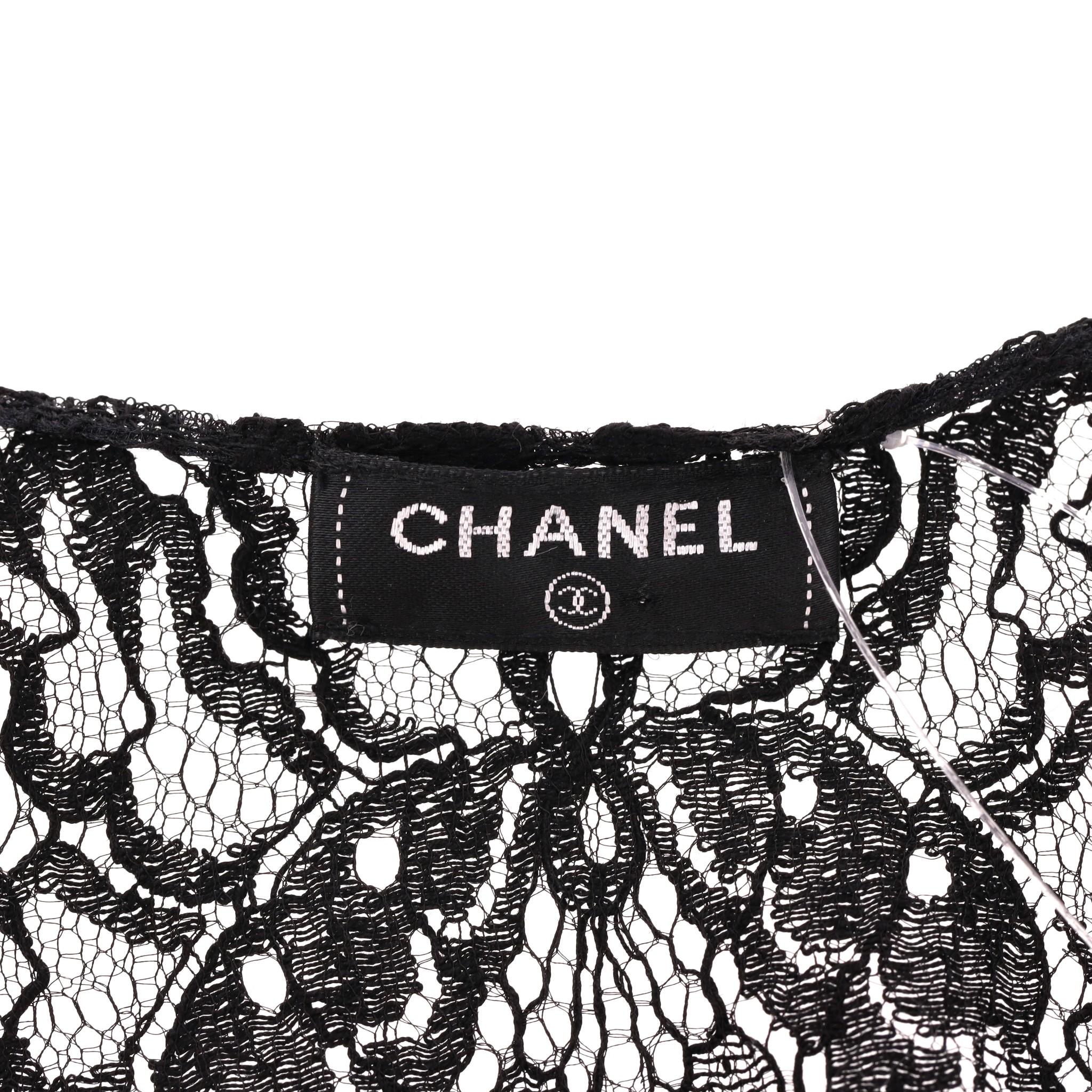 Chanel Paris Seoul Lace Top For Sale 4