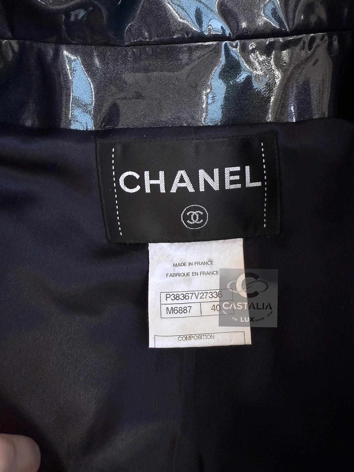 Chanel 13K$ Paris / Seoul Ribbon Tweed Jacket with CC Buttons 40 FR 11