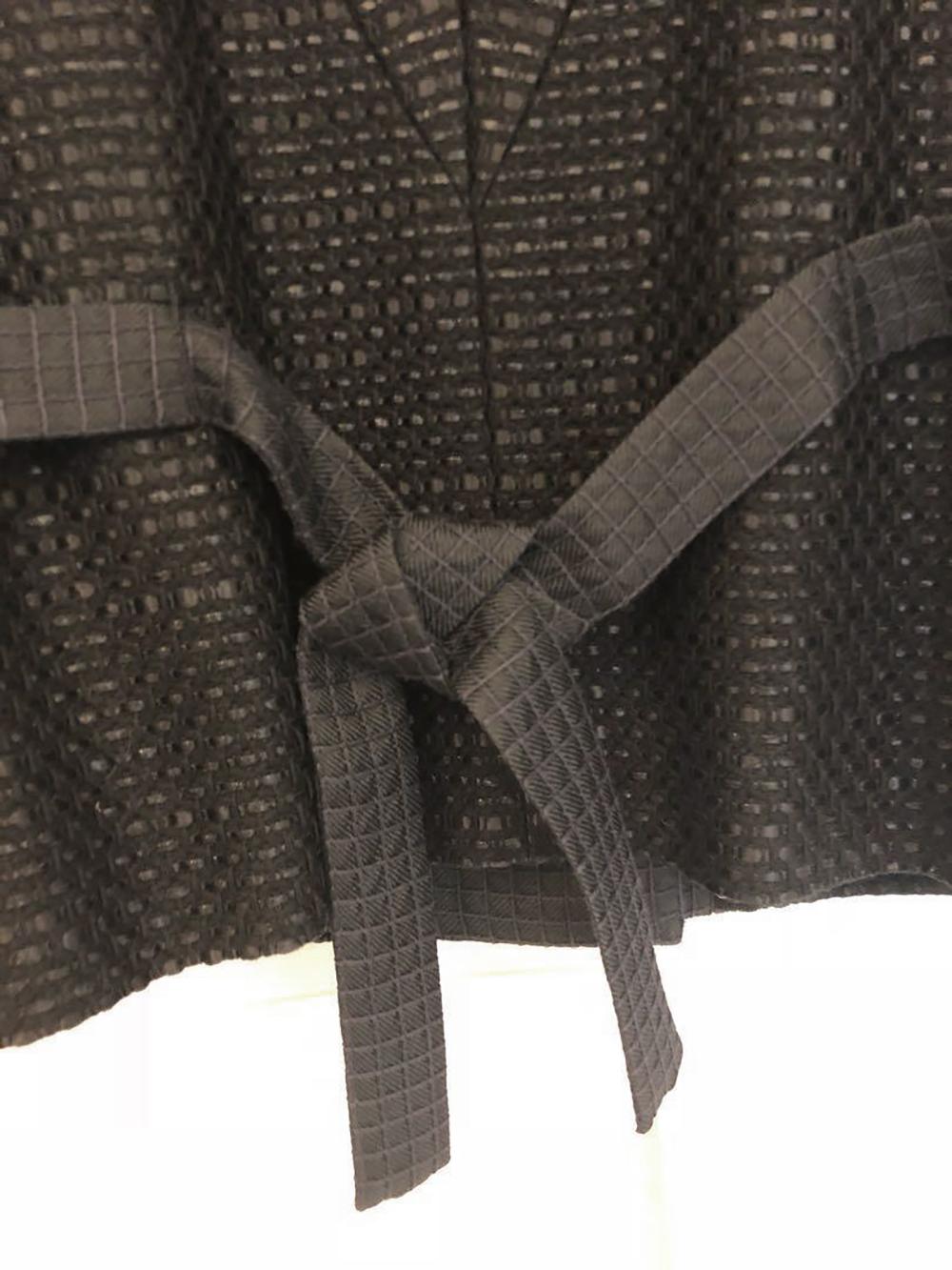 Chanel Paris / Seoul Runway Black Tweed Jacket  5
