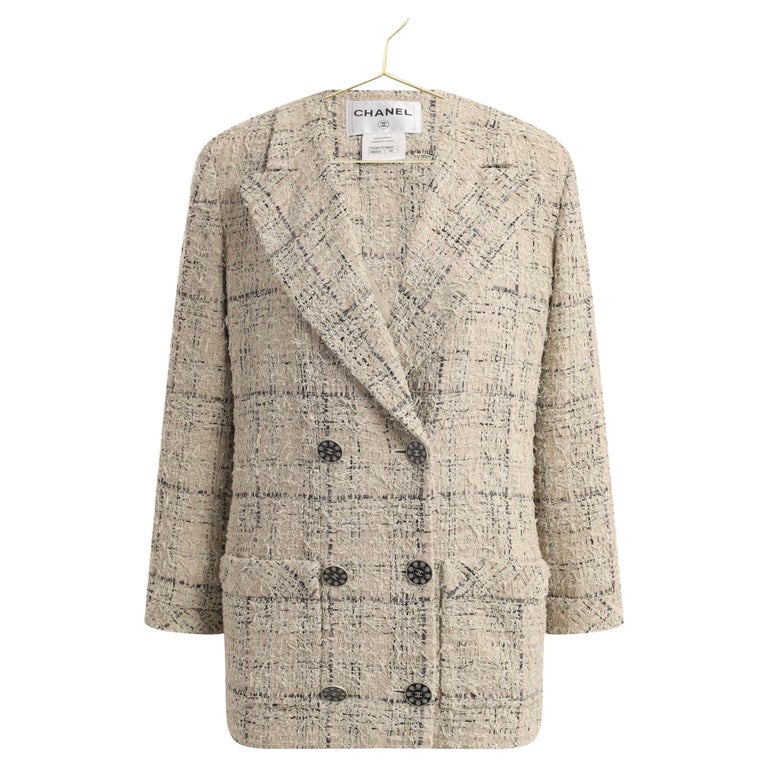 Chanel Jacket 34 - 141 For Sale on 1stDibs  chanel denim jacket 2022,  chanel denim jacket