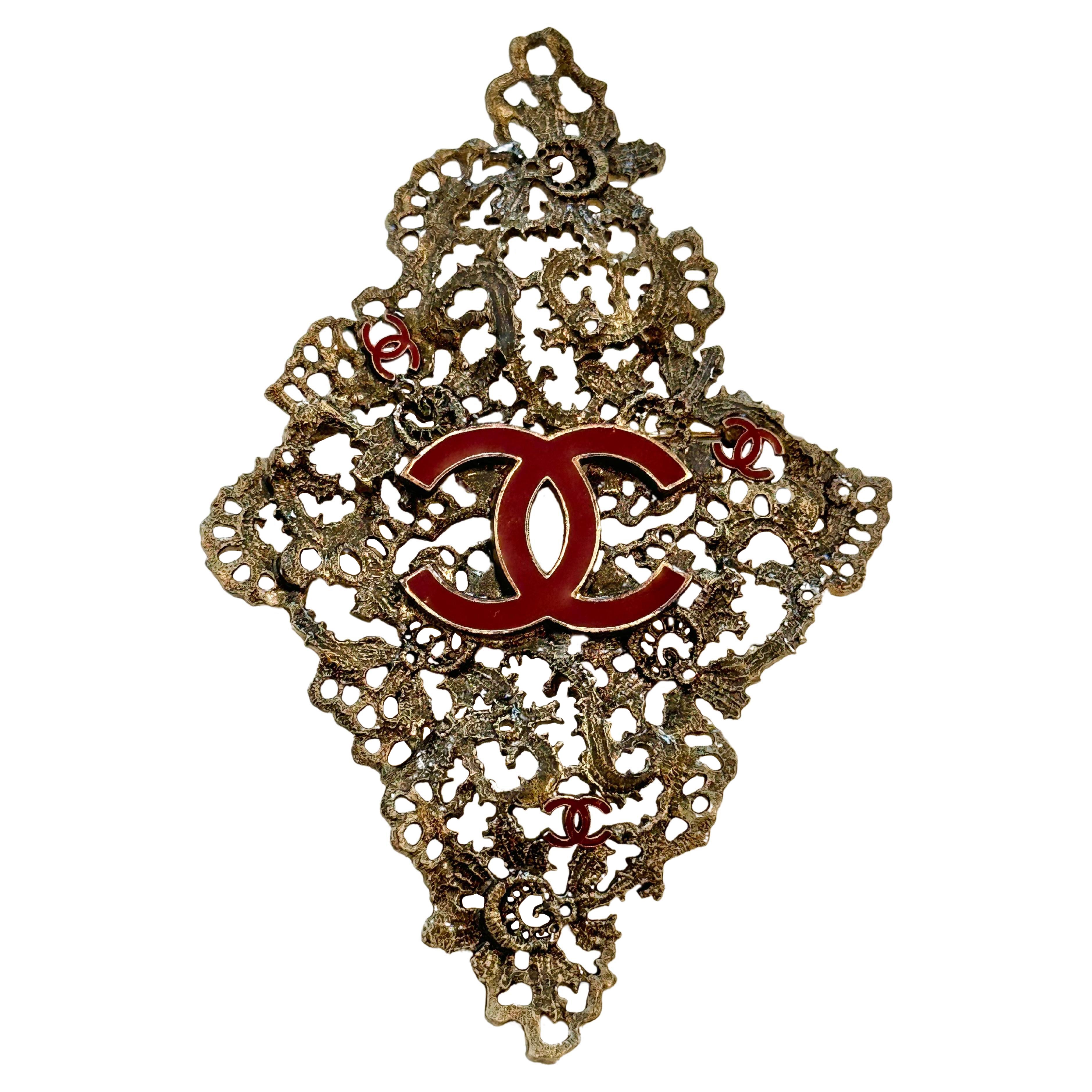 Chanel Paris Shanghai 2010 Brosche