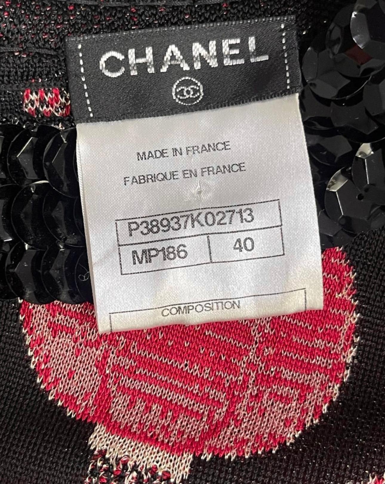Chanel Paris / Shanghai Ad Campaign Embellished Dress For Sale 3
