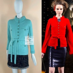 Chanel Paris / Shanghai CC Buttons Cashmere Jacket