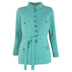 Chanel Paris / Shanghai CC Buttons Cashmere Jacket