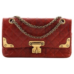 Chanel Paris-Shanghai Icons Reissue 2.55 Flap Bag Quilted Distressed Calfskin