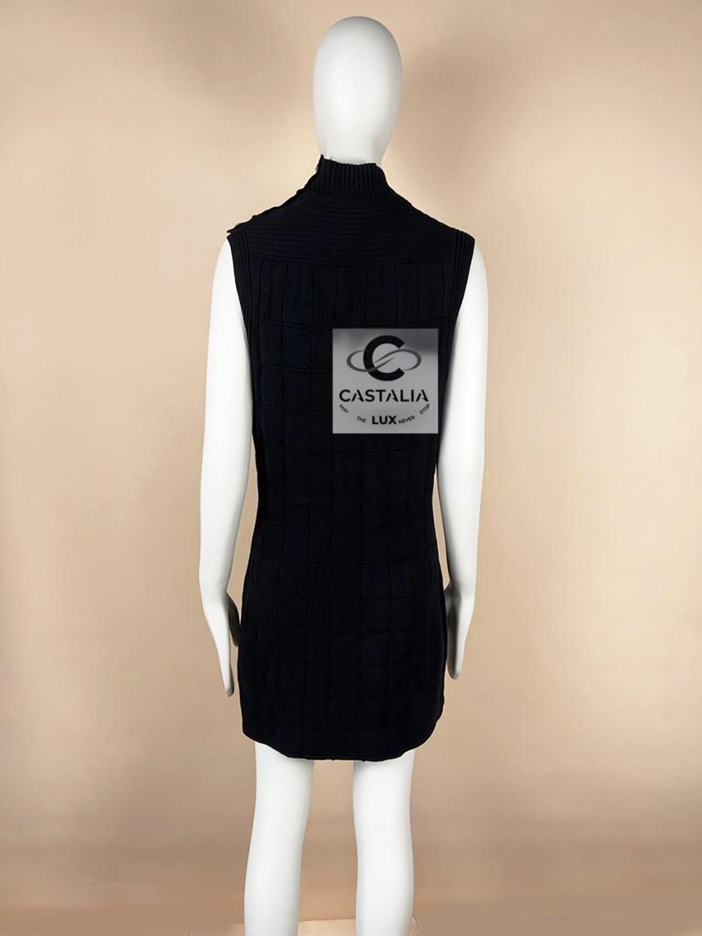 Chanel Paris / Shanghai Jewel Embellished Dress 40 FR 2