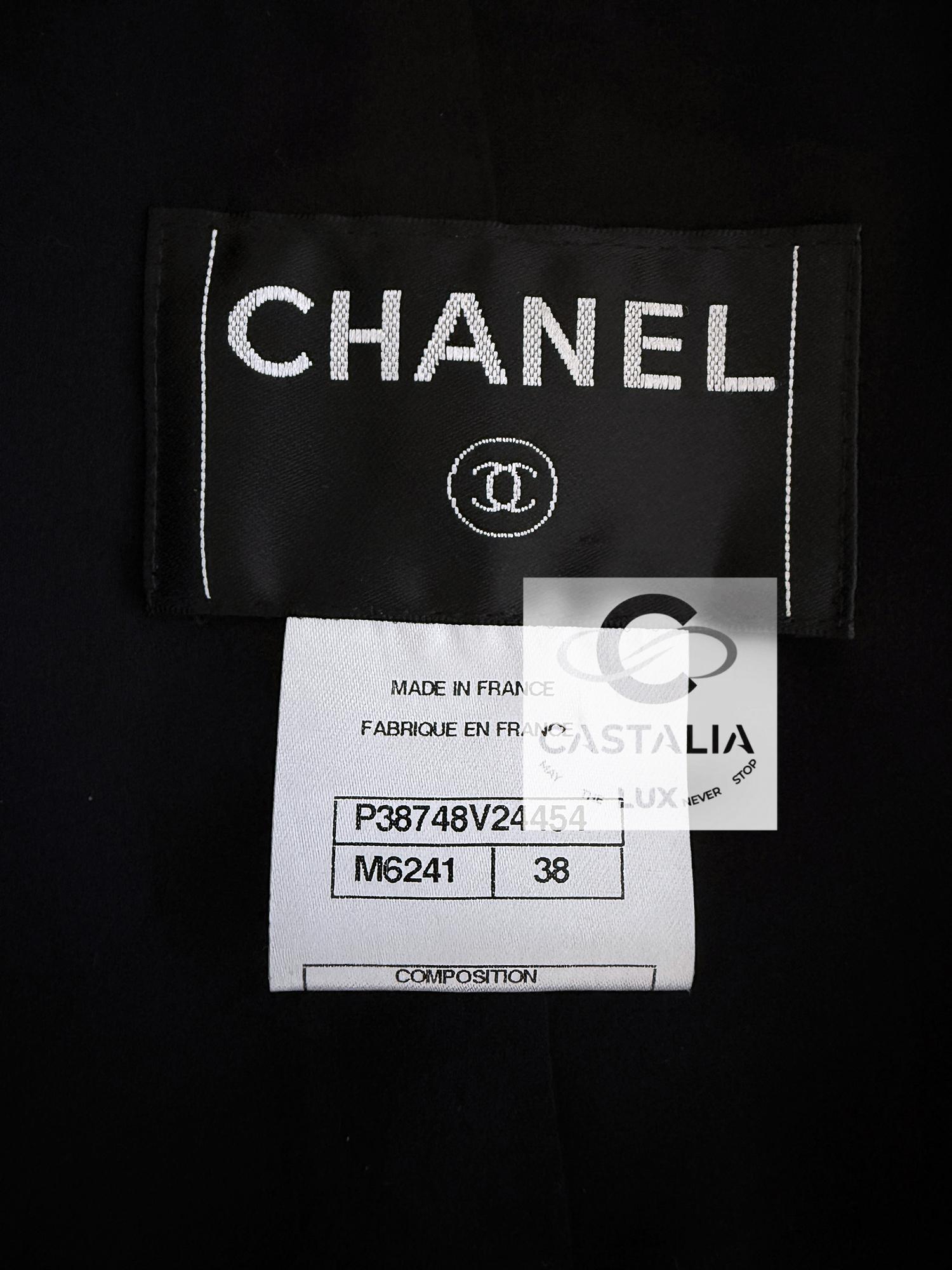 Chanel Parigi / Shanghai Giacca in tweed Lesage 38 FR in vendita 9