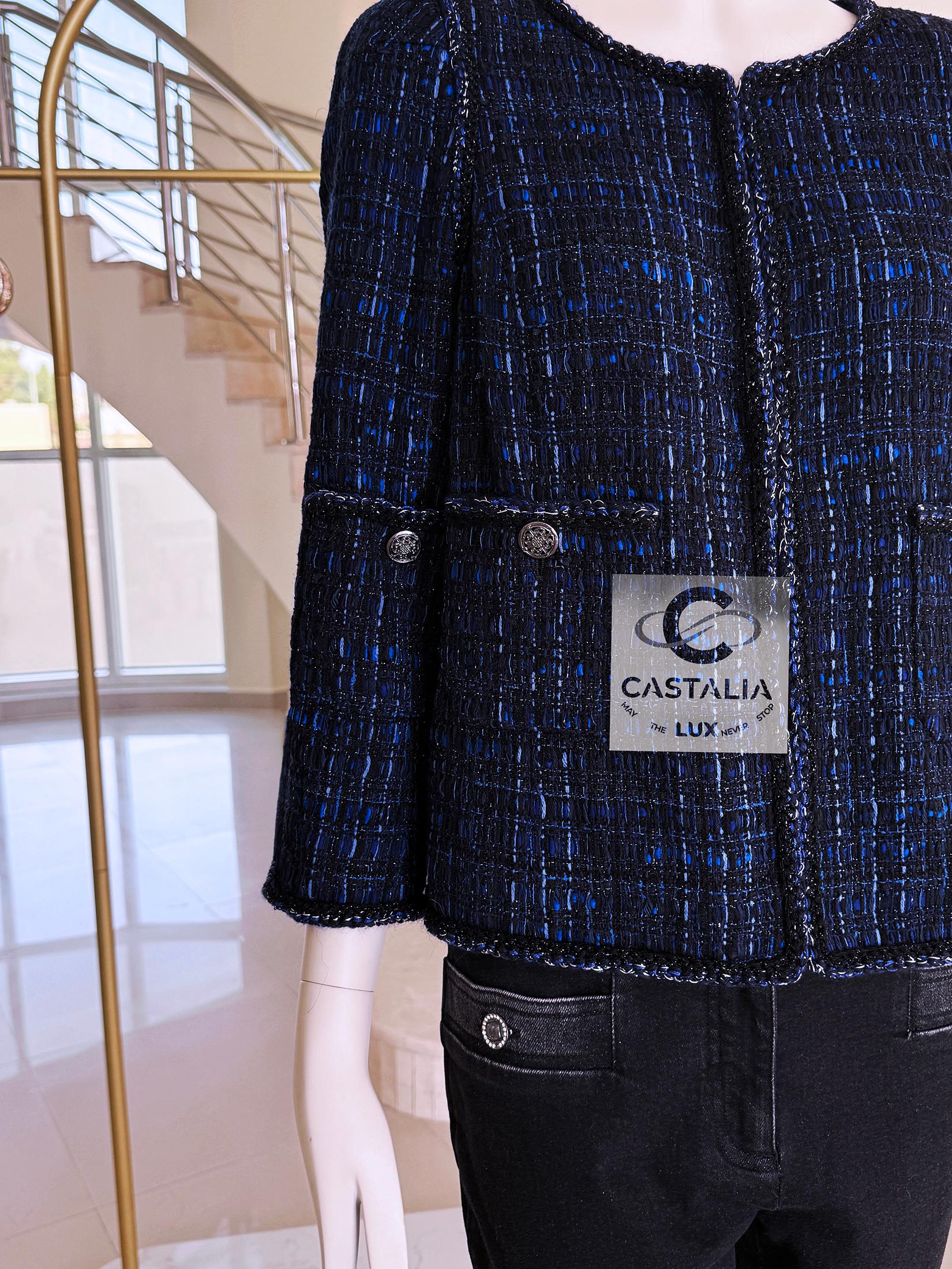 Chanel Paris / Shanghai Lesage Tweed Jacket 38 FR 13