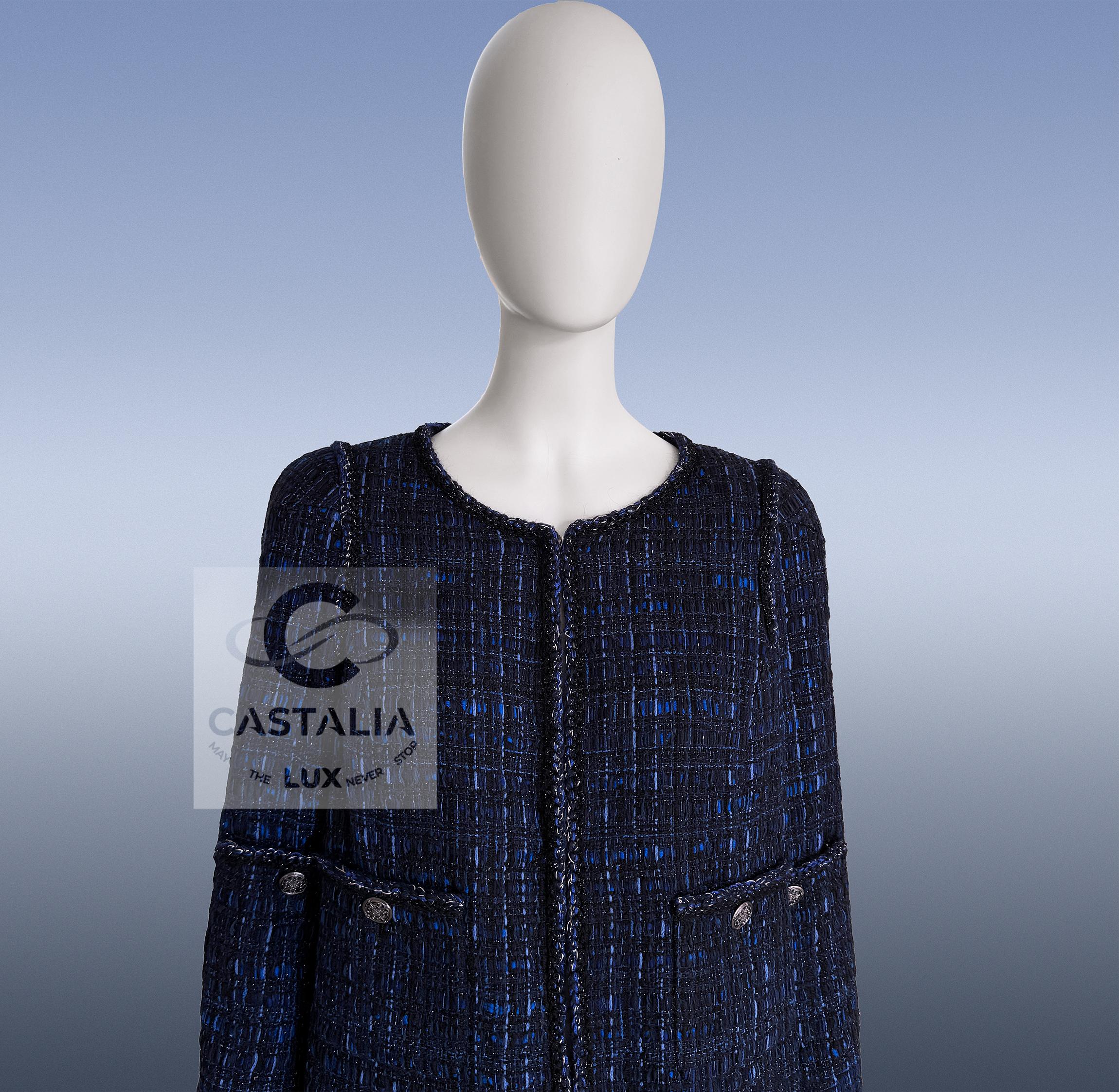 Chanel Parigi / Shanghai Giacca in tweed Lesage 38 FR in vendita 2