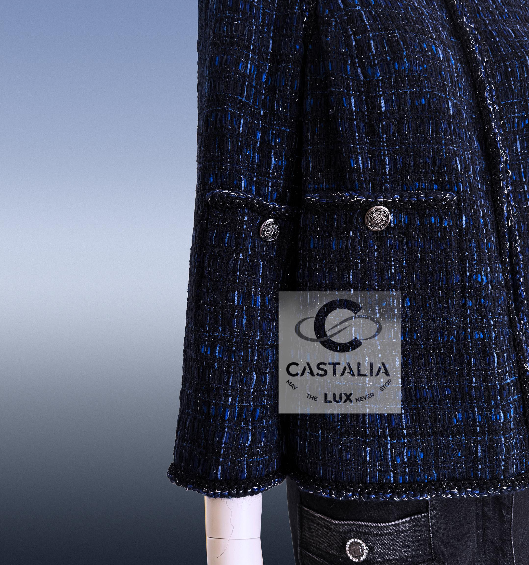 Chanel Parigi / Shanghai Giacca in tweed Lesage 38 FR in vendita 3