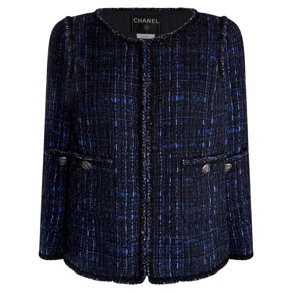 Chanel Paris / Shanghai Lesage Veste en tweed 38 FR