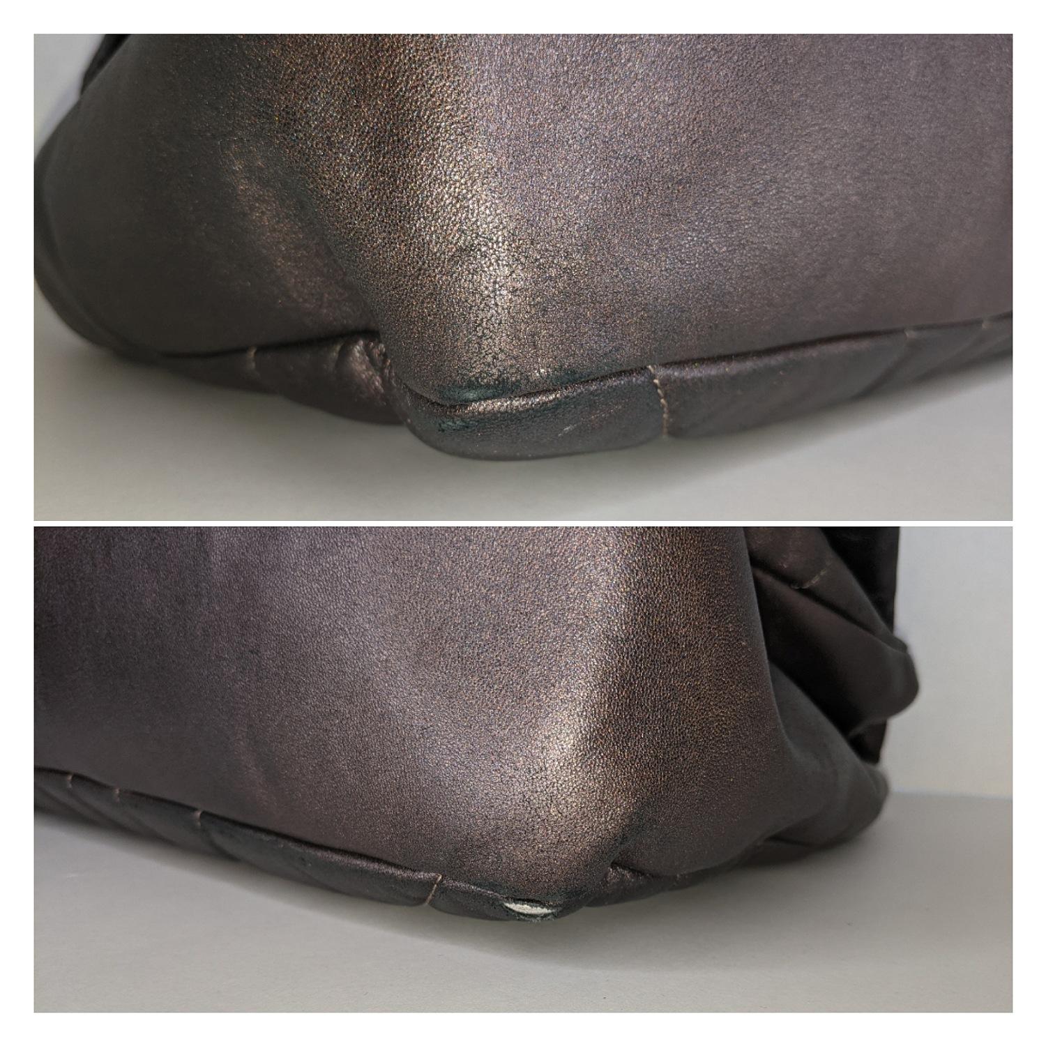 Chanel Paris-Shanghai Quilted Fan Flap Bag Metallic Lambskin 1