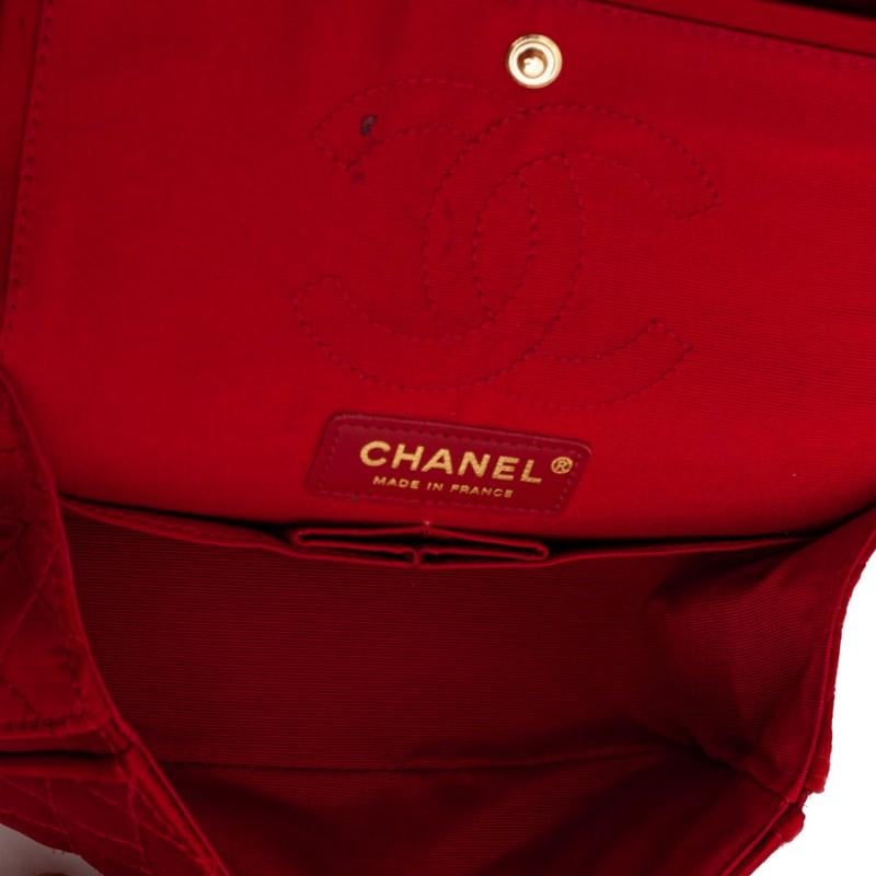 CHANEL Paris-Shanghai Red Silk Satin Bag 11