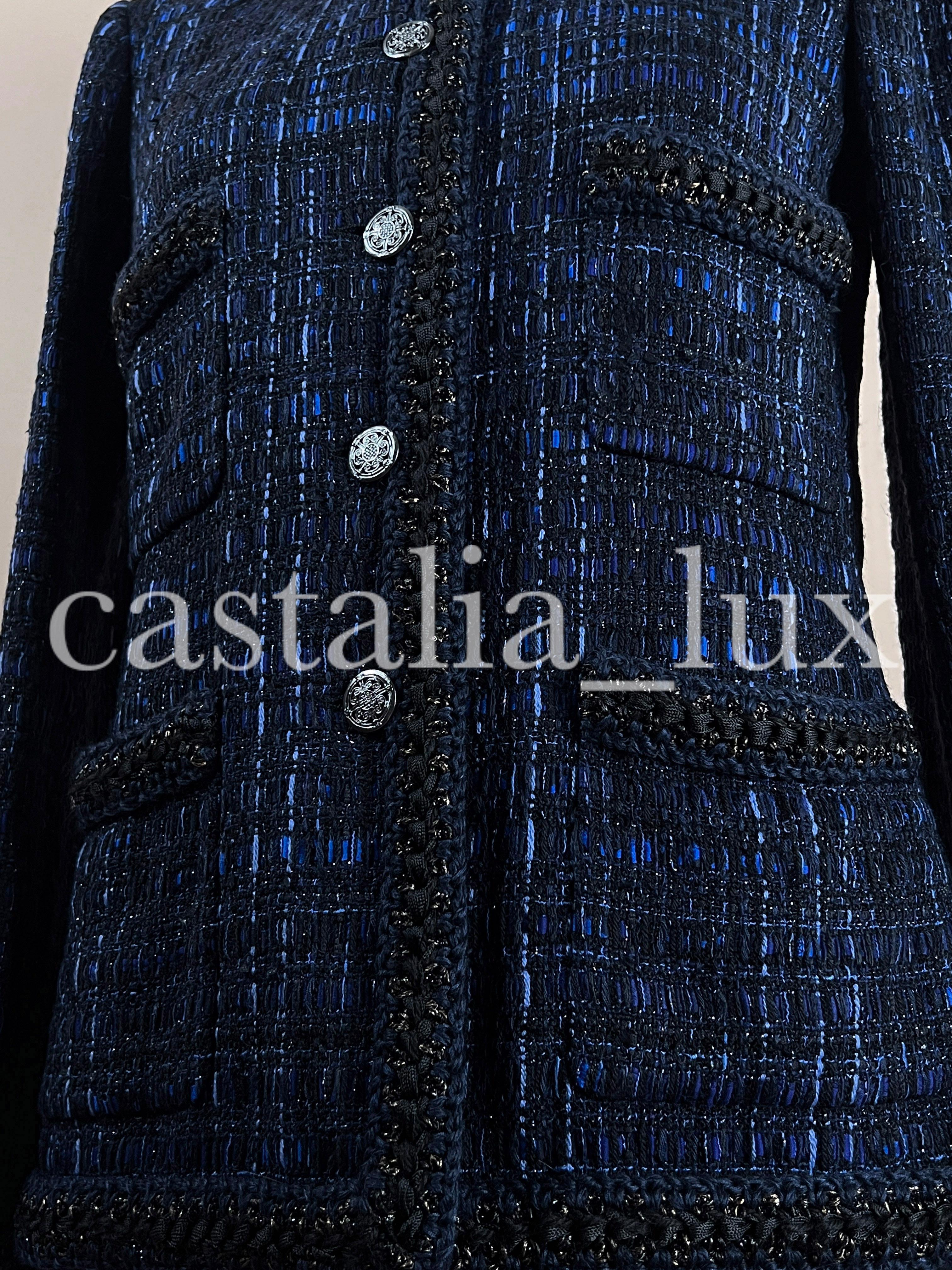 Chanel Paris / Shanghai Ribbon Tweed Jacket 6
