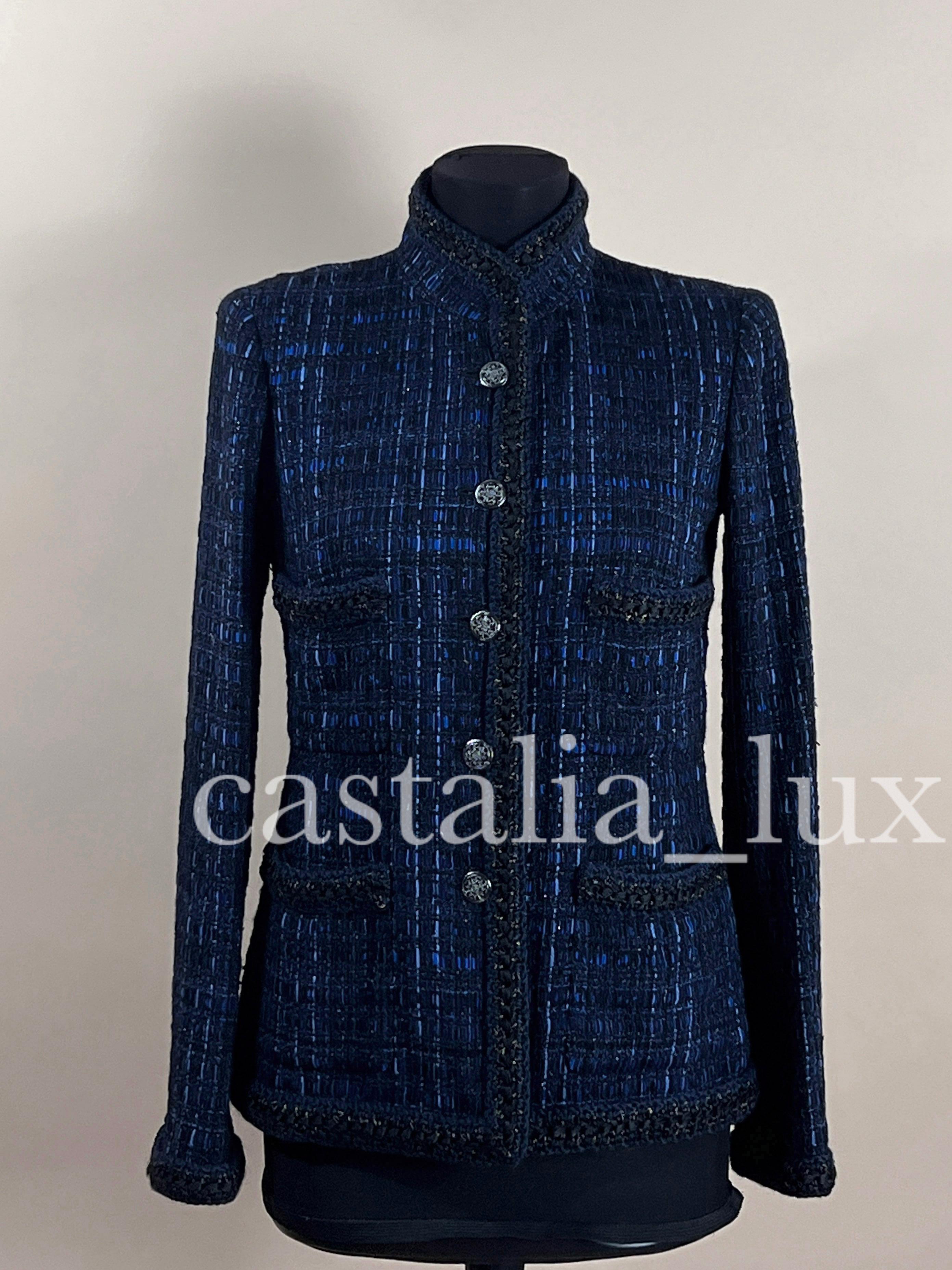 Chanel Paris / Shanghai Ribbon Tweed Jacket 4