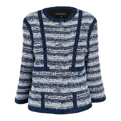 CHANEL Paris / Singapore Lesage Tweed Jacket 36 FR