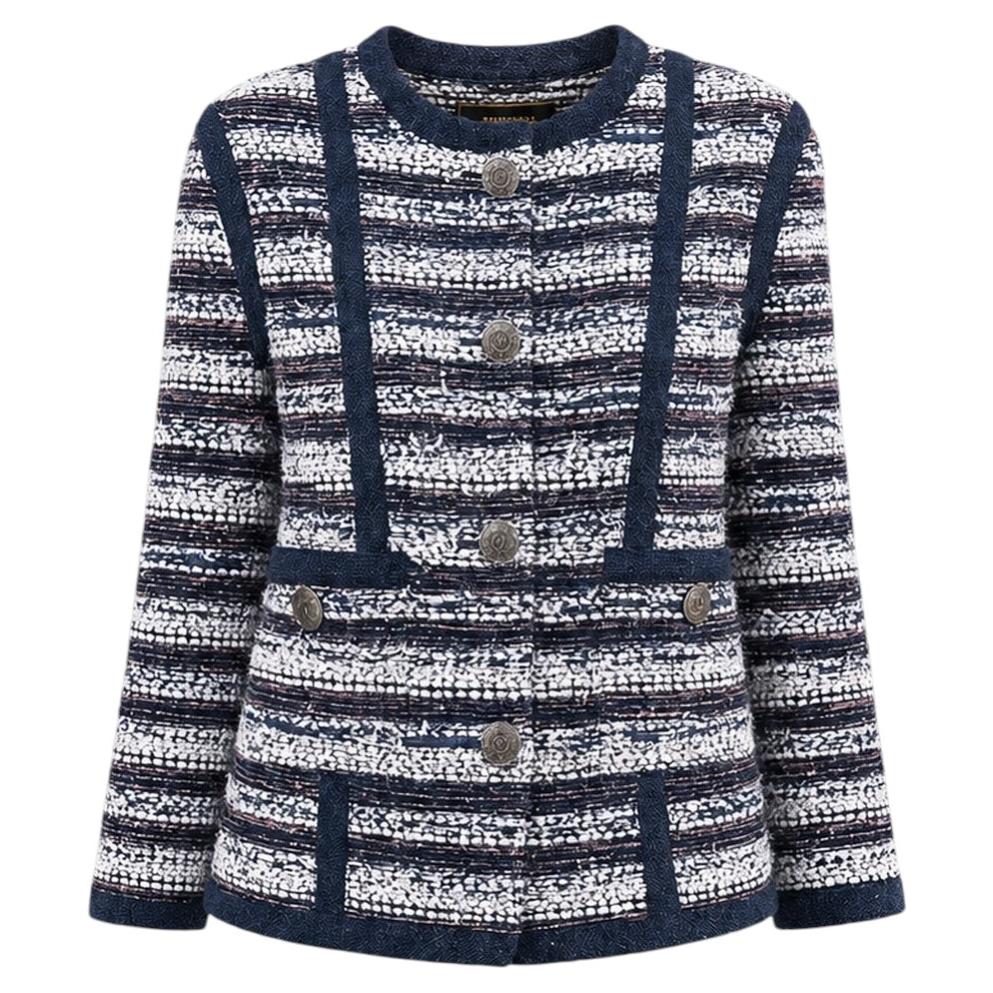 CHANEL Paris / Singapur Lesage Tweed Jacke 36 FR