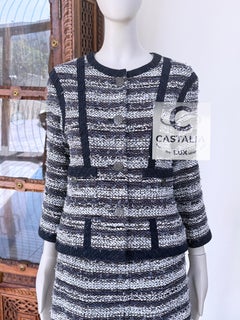 Chanel Paris / Singapore Lesage Tweed Jacket 48 FR