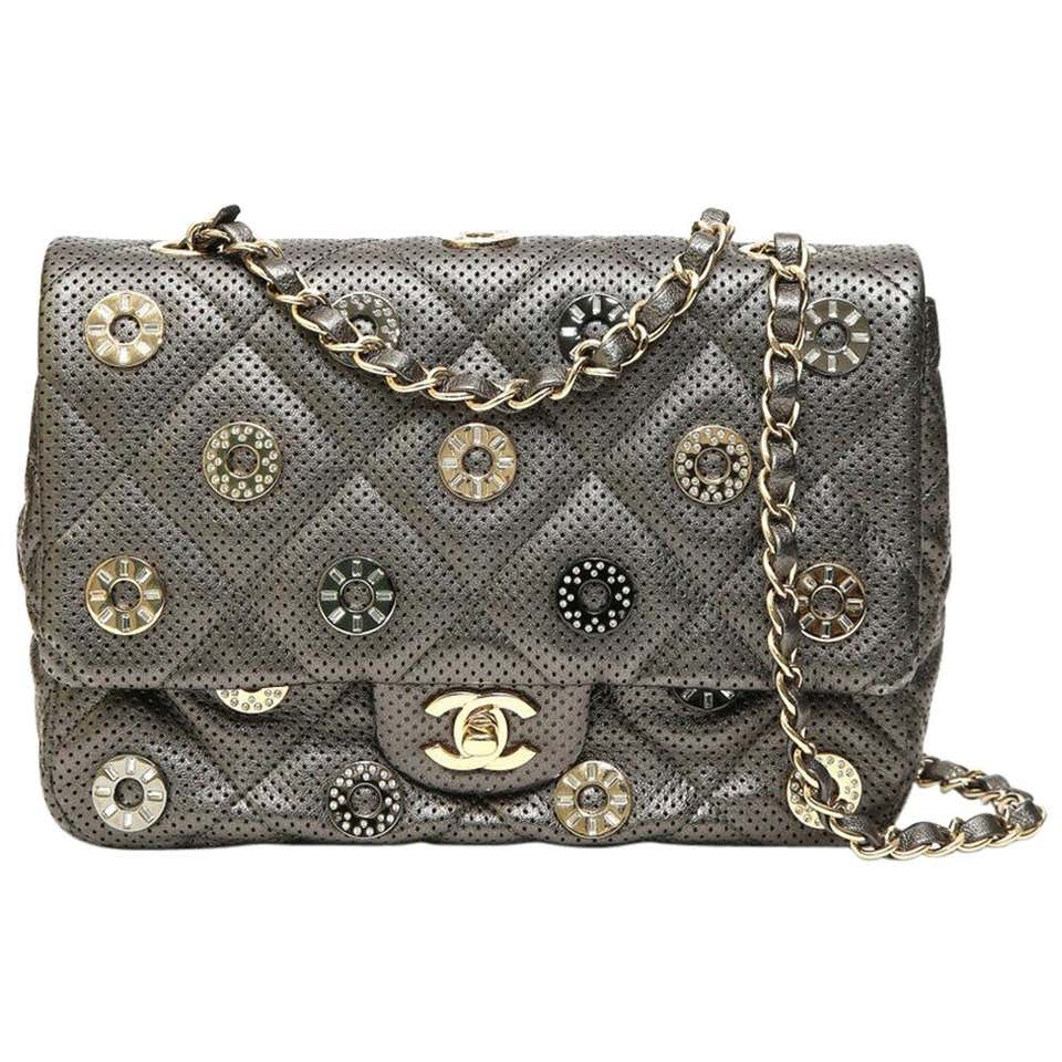 Chanel Camelia 5 Shopping Bag at 1stDibs