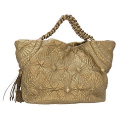 Chanel Paris-Venice Ca D' Oro Tote in pelle di vitello ricamata
