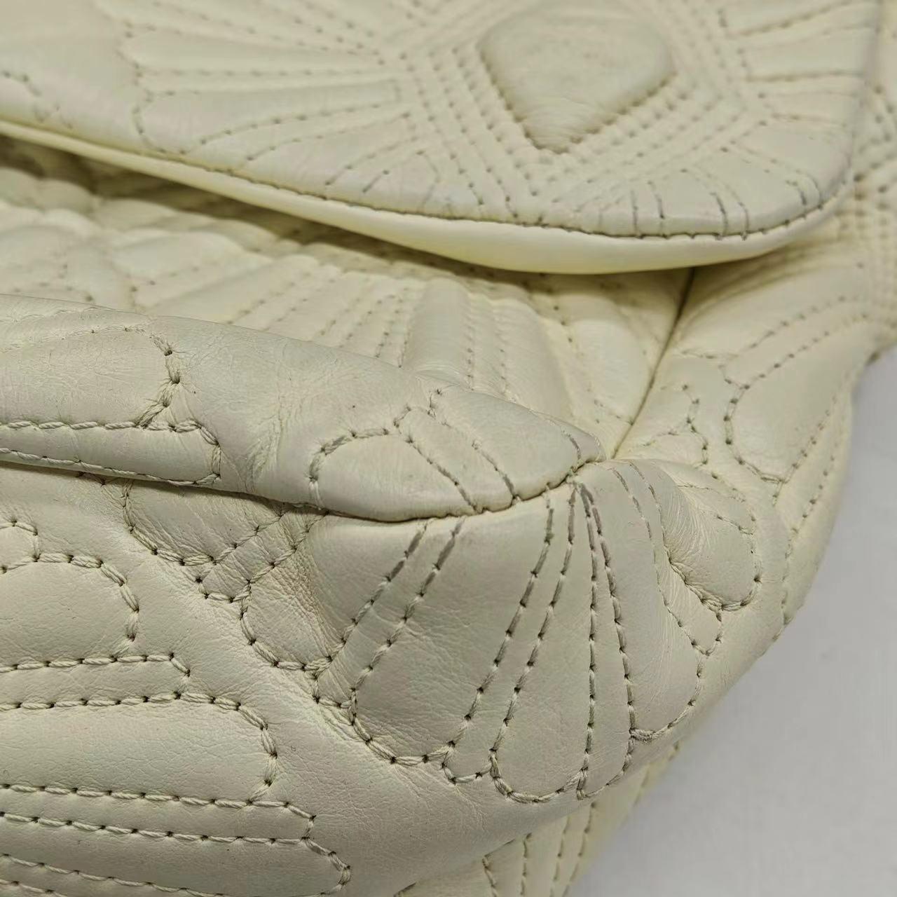 Chanel Paris-Venice Ca D‚ÄôOro Seashell 3D Embroidered Flap Bag Large Off White 6