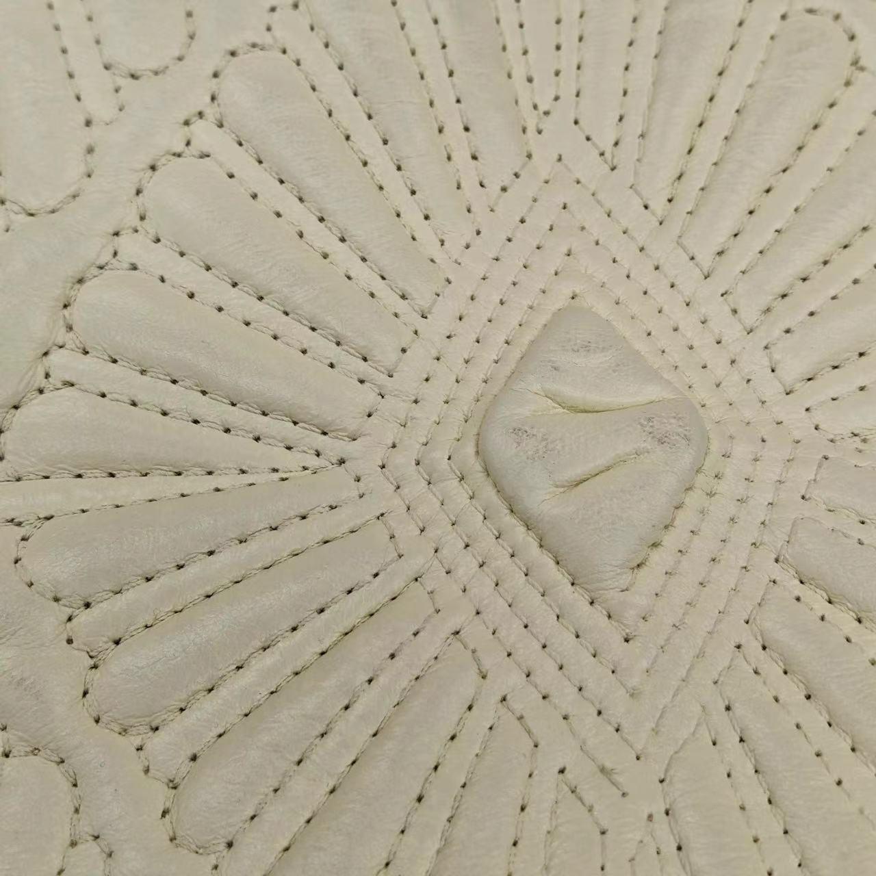 Chanel Paris-Venice Ca D‚ÄôOro Seashell 3D Embroidered Flap Bag Large Off White 10
