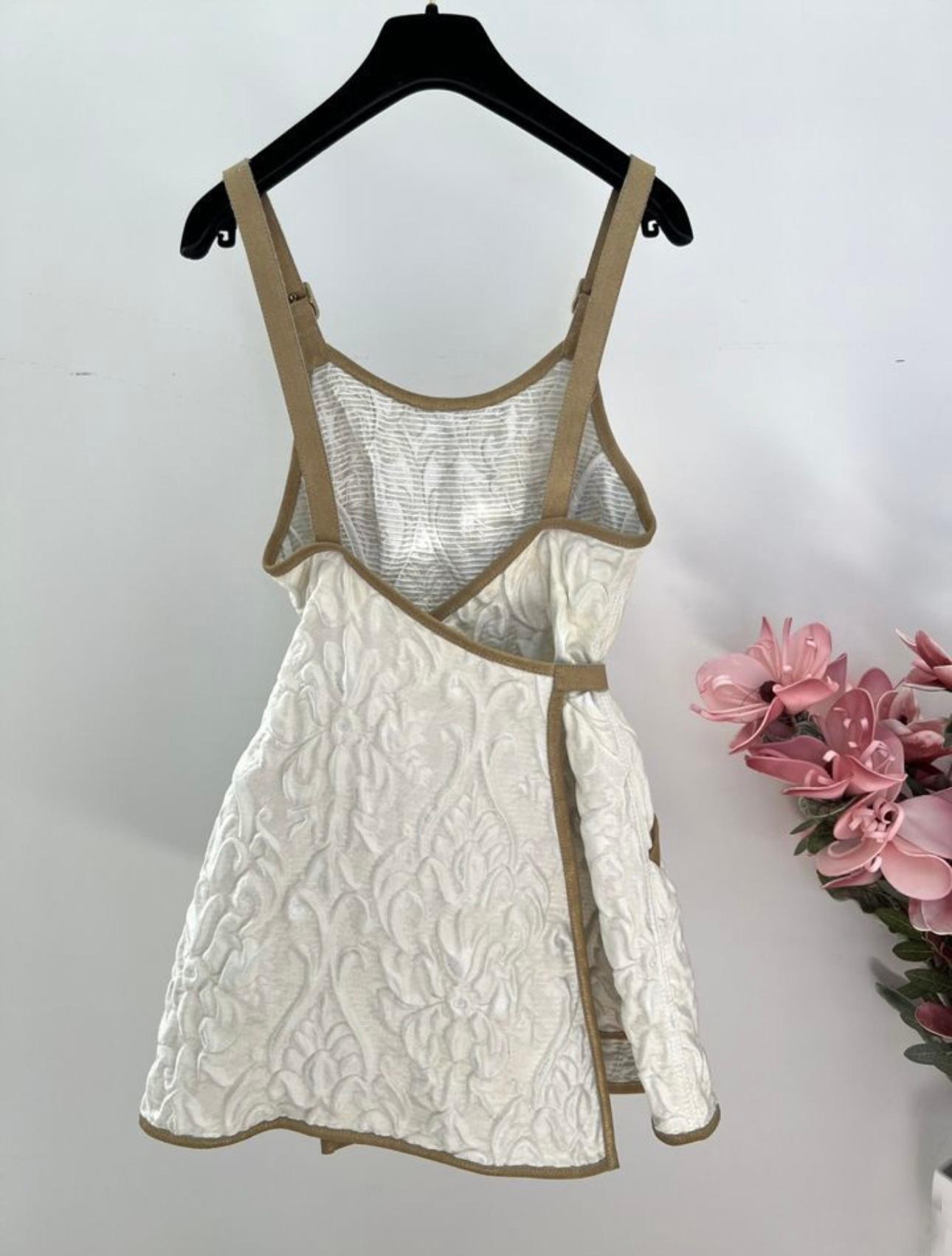 Chanel Paris / Versailles Baroque Style Brocade Dress For Sale 2