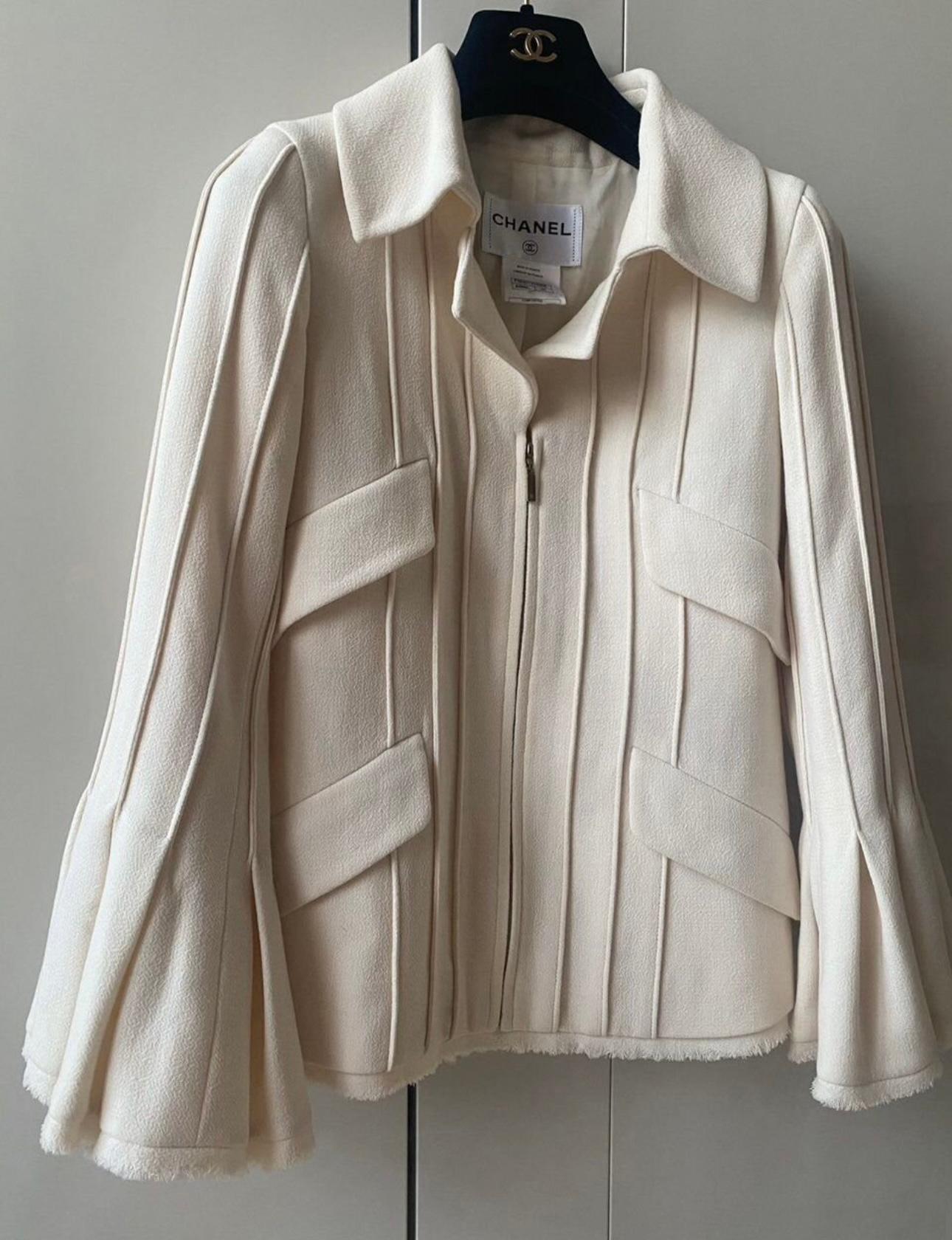 Chanel Paris / Versailles Baroque Style Tweed Jacket For Sale 3