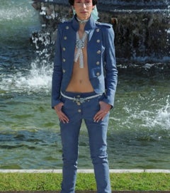 CHANEL Paris-Versailles Blue Jacket