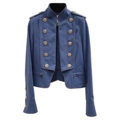 CHANEL Paris-Versailles Blue Jacket