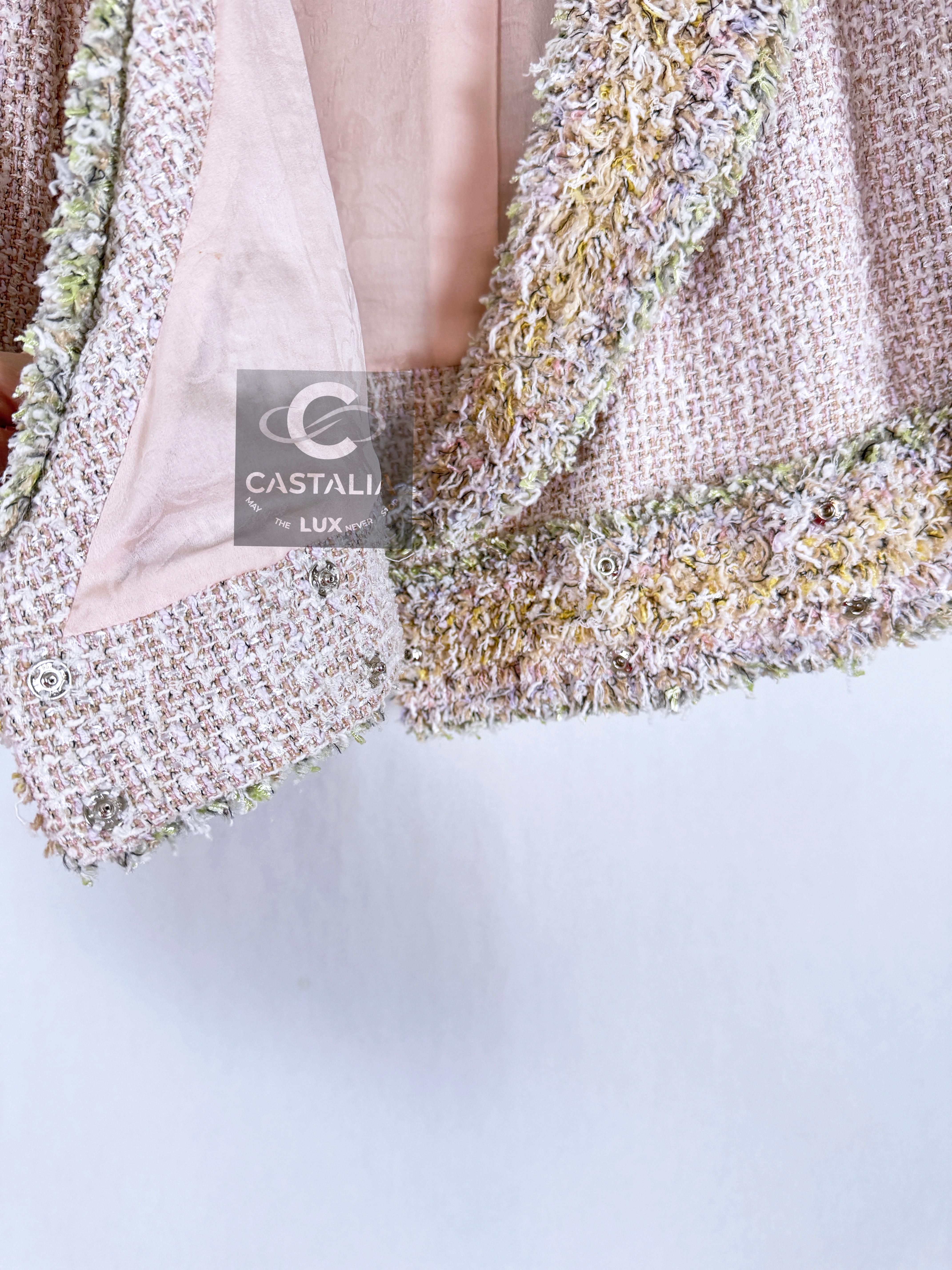 Chanel Paris / Versailles Tweed Ensemble 36 FR For Sale 8