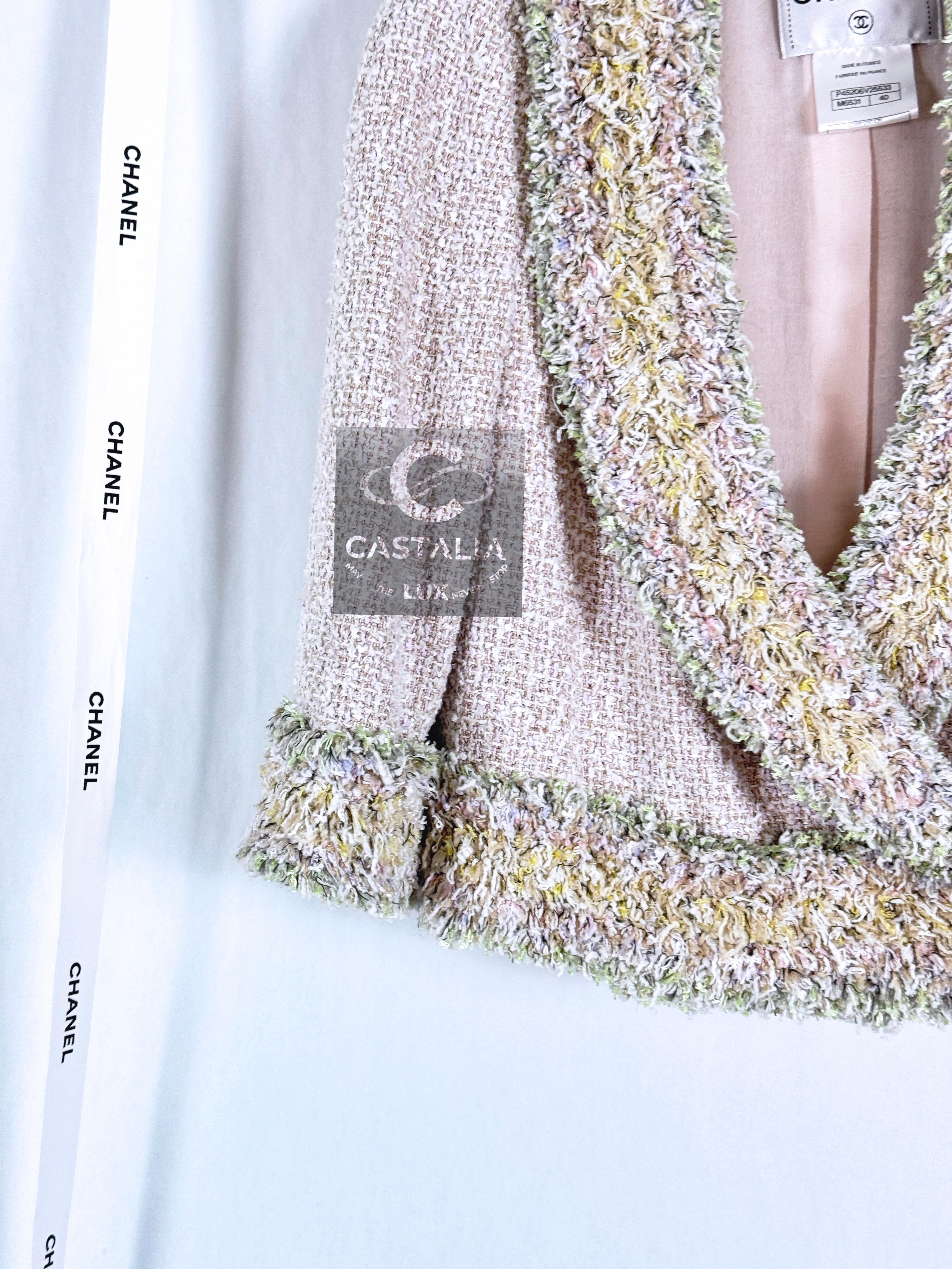Chanel Paris / Versailles Tweed Ensemble 36 FR For Sale 2