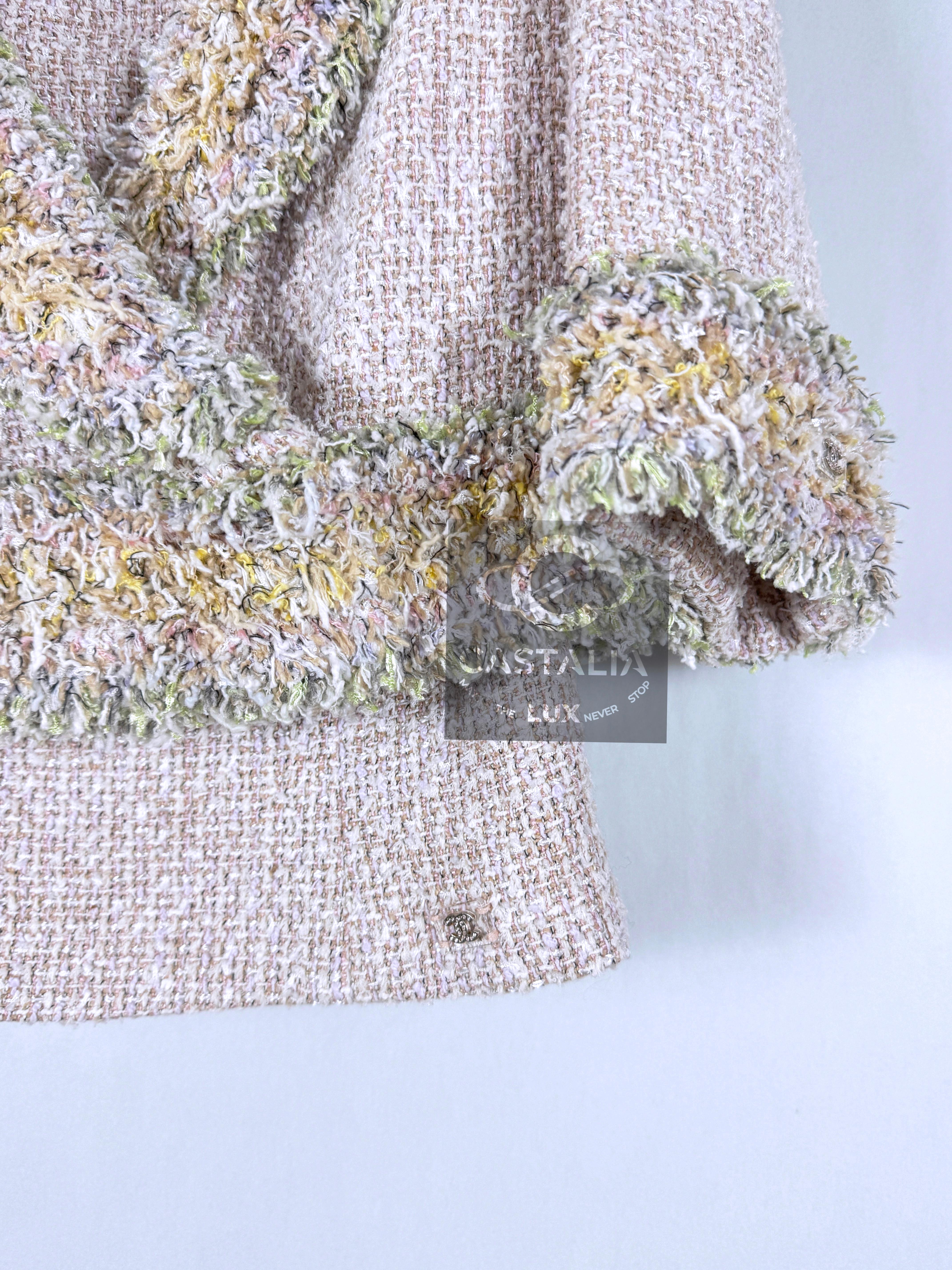 Chanel Paris / Versailles Tweed Ensemble 36 FR For Sale 3