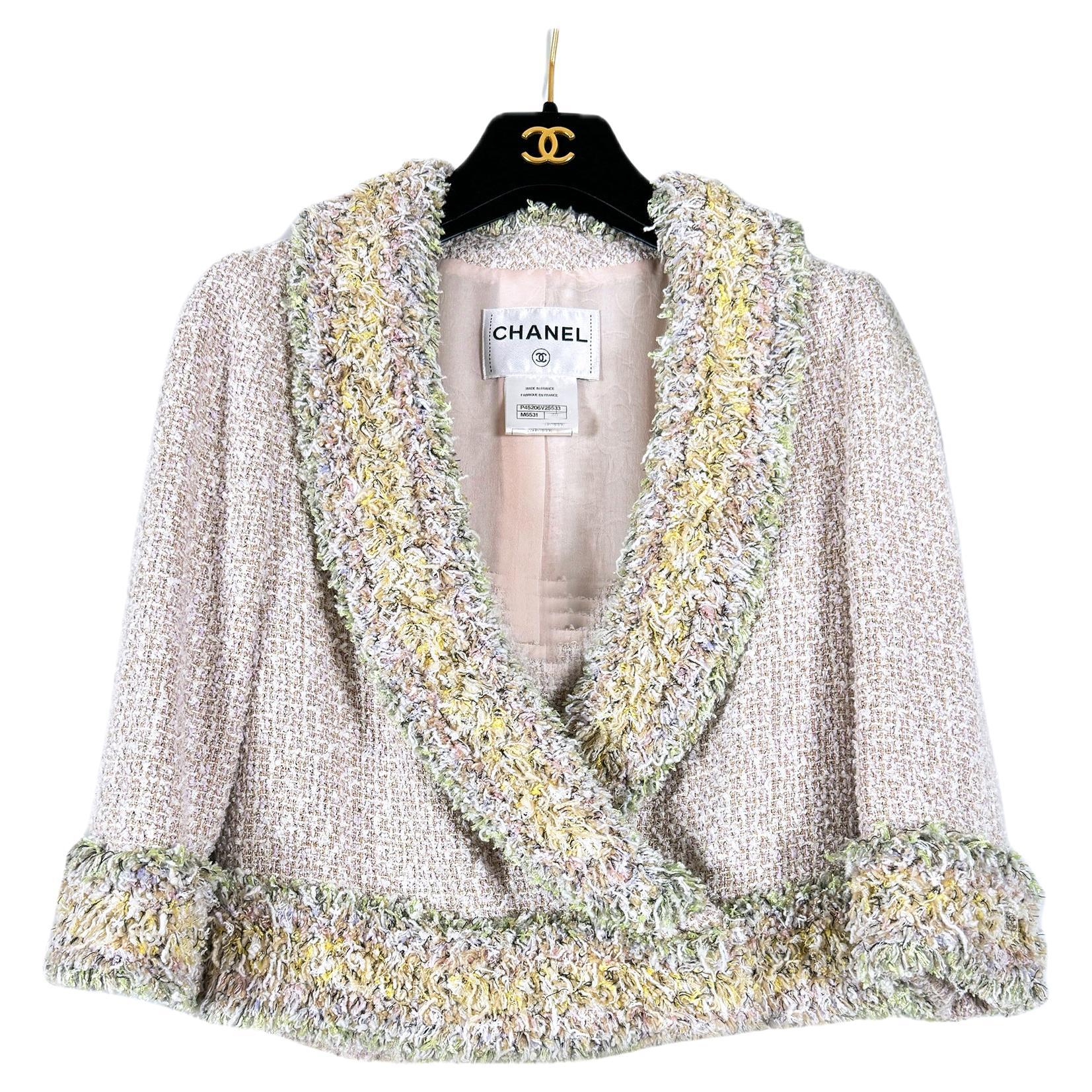 Veste Chanel Paris / Versailles en tweed 36 FR en vente