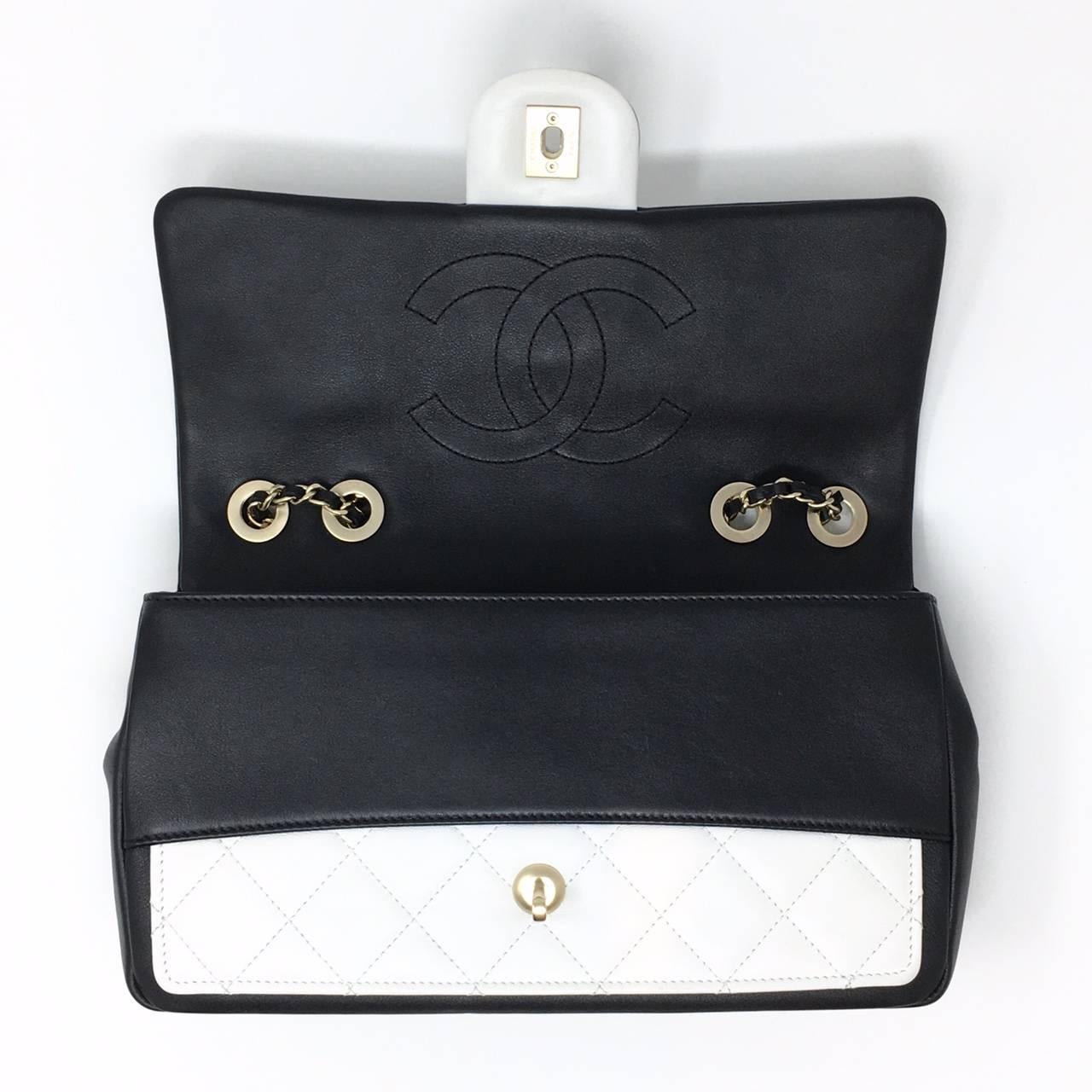 Women's Chanel Paris, Timeless Bag Double Color Lambskin Leather , 2015