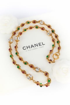 Chanel paste necklace 1990s