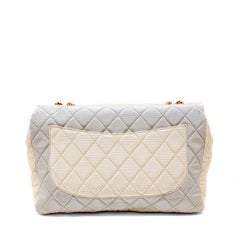 Chanel Pastel Tricolor Fabric Reissue Flap Bag