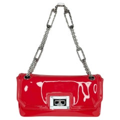 Chanel Patent Calfskin Mademoiselle Bijoux Chain Flap Bag